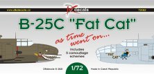 1/72 B-25C Fat Cat As time went on...