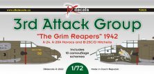 1/72 3rd Attack Group The Grim Reapers 1942 decal