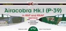 1/72 Airacobra Mk.I in RAF/RAAF decal