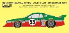 Reji Model Lancia Beta Montecarlo Turbo Le Mans 1980 1/24