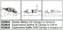 1/48 Supermarine Spitfire XIVe Canopy for Academy kit