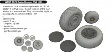 Brassin 1/48 DB-7B Boston III wheels for HKM