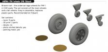 Brassin 1/48 FM-1 wheels EDU