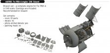 Brassin 1/48 Fw 190A-6 engine & fuselage guns for Eduard