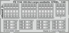 1/48 HH-34J cargo seatbelts STEEL