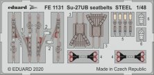 1/48 Su-27UB seatbelts STEEL