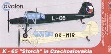 Decals Fieseler K-65 Storch Tschechischer Dienst 1/48