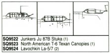 1/48 Junkers Ju 87B Stuka Vacuform Canopy. 1 piece. For Airfix k