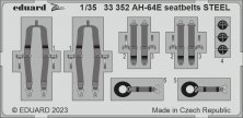1/35 AH-64E seatbelts STEEL