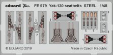 Yakovlev Yak-130 seatbelts STEEL 1/48