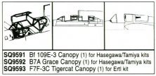 Squadron Canopies Verri�re F7F-3N Tigercat 1/48