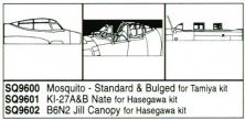 Squadron Canopies 1/48 Nakajima B6N2 Jill Canopy Squadron Canopies 1/48 Nakajima B6N2 Jill Canopy