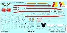 1/144 Decals DC-9-32 IBERIA Old Livery (FLY)
