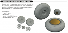 Brassin 1/32 Hawk 81-A2 wheels