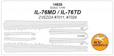 1/48 Ilyushin IL-76MD / IL-76TD masks