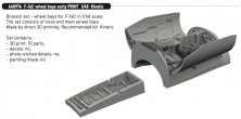 Brassin 1/48 F-16C wheel bays early for Kinetic