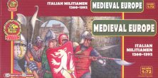 1/72 Italian Militiamen 1260-1392 Medieval Europe