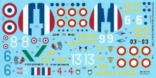1/48 Bell P-39 Limousin, Navarre, Travail & Auvergne & P-40