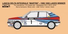 1/24 Transkit Delta HF Integrale 1988 1000 Lakes decal