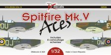 1/32 Spitfire Mk.V Aces decal