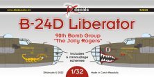 1/32 B-24D Liberator The Jolly Rogers decal