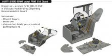Brassin 1/48 Bf 109G-10 WNF cockpit for Eduard