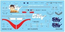 1/144 Decals Boeing 737-300 Sky Europe (Muriel)
