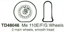 1/48 Me 110E/F/G Wheels