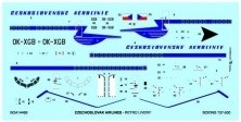1/144 Decals Boeing 737-500 &268;SA Retro livery (SKY)