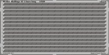 1/350 SET Railings 45' 2 bars long