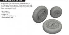 Brassin 1/48 MiG-17 wheels