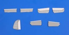 1/72 Bf 109G-6  Control surfaces set (AIRFIX)