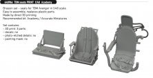 Brassin 1/48 TBM seats for Academy