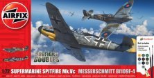 1/72 Supermarine Spitfire Mk.Vc & Messerschmitt Bf-109F-4
