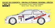 1/24 Ford Escort RS Cosworth Rallye Sumava 1999 decal