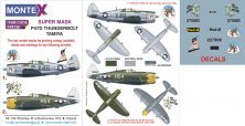 Montex 1/48 P-47D Thunderbolt Razorback Masques Decals
