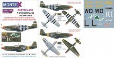 1/32 North-American P-51B Mustang masks set