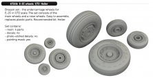 Brassin 1/72 E-2C wheels for Heller
