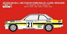 1/24 Opel Ascona 400 GR.4 1982 Tour de Corse