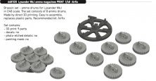 Brassin 1/48 Lysander Mk.I ammo magazines PRINT