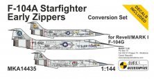 Conversion F-104C Starfighter Early Zippers 1/144