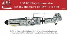 1/32 Messerschmitt Bf-109G-1 conversion