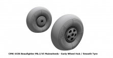 1/48 Beaufighter Mk.I/VI Mainwheels early, smooth