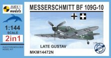 1/144 Bf 109G-10 Late Gustav 2-in-1, New Tool