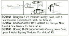 1/72 Consolidated PBY Catalina Vacuform Canopy. Canopy, Nose Tur