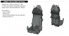 Brassin 1/48 F-35C seat for Tamiya