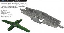 Brassin 1/72 P-51D wheel bay for Eduard
