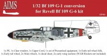 1/32 Messerschmitt Bf-109G-1 conversion