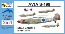 1/144 Avia S-199 ERLA Canopy 2-in-1