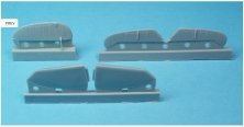 1/48 Spitfire MkIX control surfaces  early (AIRF)